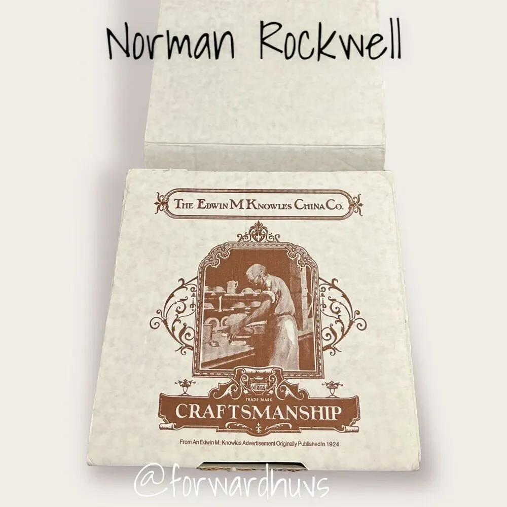 Norman Rockwell Heritage Collection Limited Edition Plate  “The Halloween Frolic